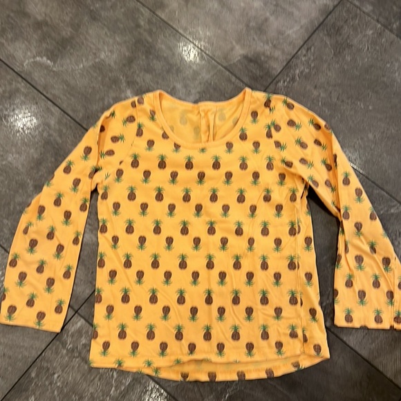 Leveret women pineapple pajama set, 100 cotton size medium - Picture 3 of 6